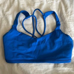 lululemon blue size 4 bra